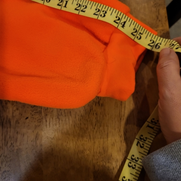 Mens Hi-vis fleece jacket - Picture 9 of 9